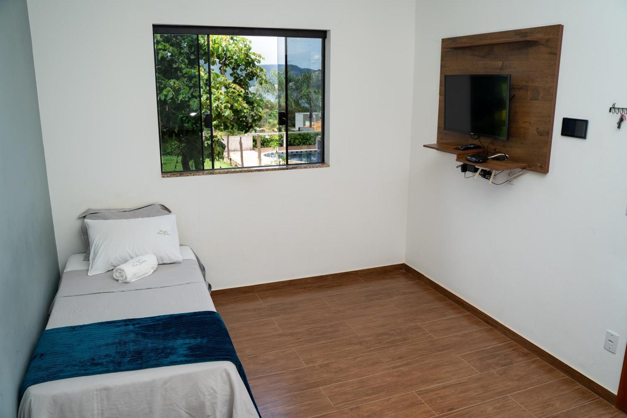 Casa Com Piscina Vista Para Lago, 03 Quartos Confortaveis Capitolio Exterior photo
