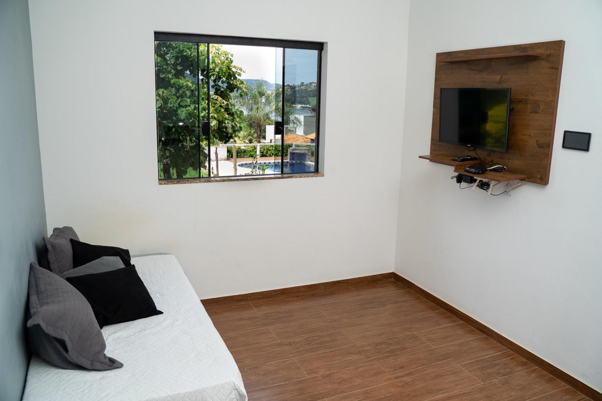 Casa Com Piscina Vista Para Lago, 03 Quartos Confortaveis Capitolio Exterior photo